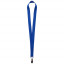 Лента для бейджа Neckband, синяя Лента для бейджа Neckband, синяя