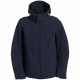 Куртка мужская Hooded Softshell темно-синяя, размер S Куртка мужская Hooded Softshell темно-синяя, размер S