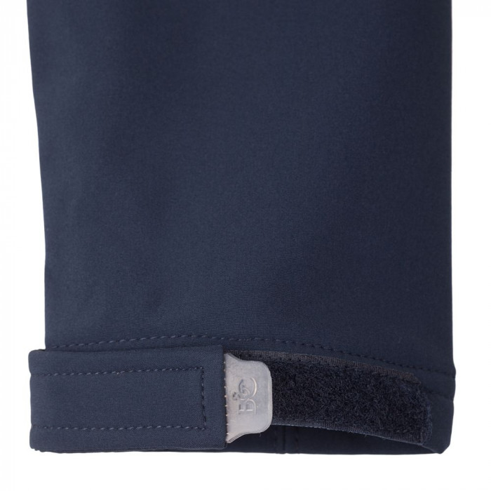 Куртка женская Hooded Softshell темно-синяя, размер S