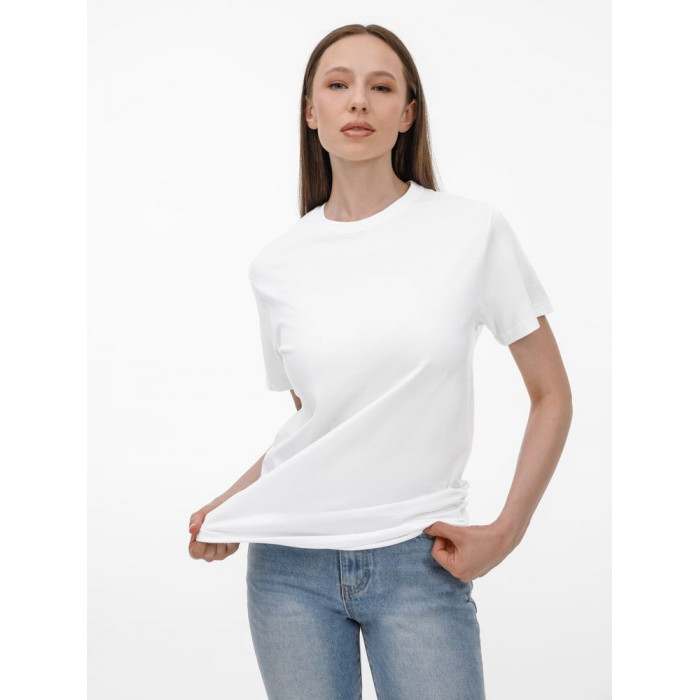 Футболка унисекс T-Bolka 180, белая, размер 3XL