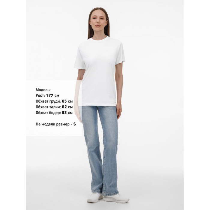 Футболка унисекс T-Bolka 180, белая, размер 3XL