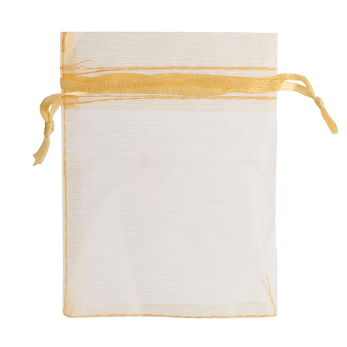 Мешочек подарочный Gauze, золотистый Мешочек подарочный Gauze, золотистый