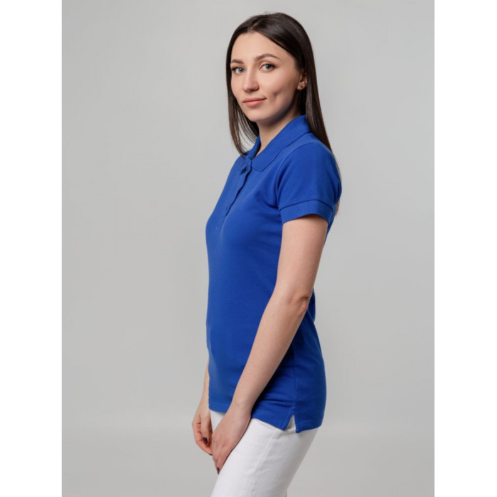 Рубашка поло женская Virma Premium Lady, ярко-синяя, размер 3XL