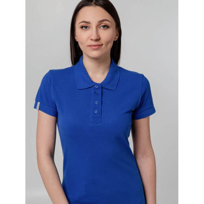 Рубашка поло женская Virma Premium Lady, ярко-синяя, размер 3XL