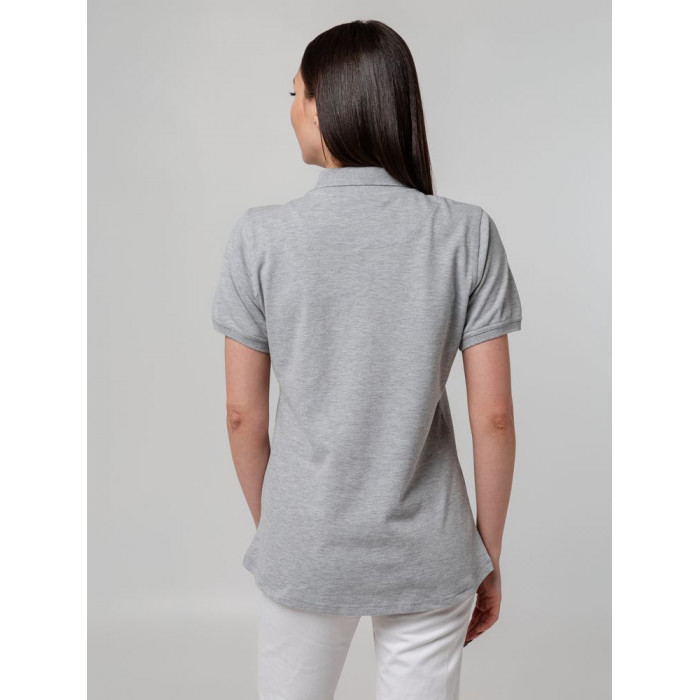 Рубашка поло женская Virma Stretch Lady, серый меланж, размер L