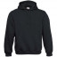 Толстовка Hooded черная, размер XXS