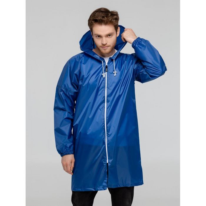 Дождевик «Воплащение идеала», ярко-синий, размер L