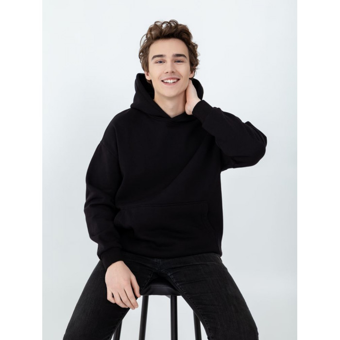 Худи Kulonga Oversize, черное, размер XS/S