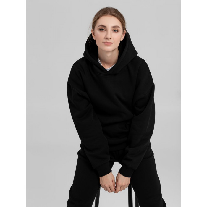 Худи Kulonga Oversize, черное, размер XS/S