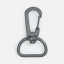 Застежка-карабин Snap Hook, M, серая