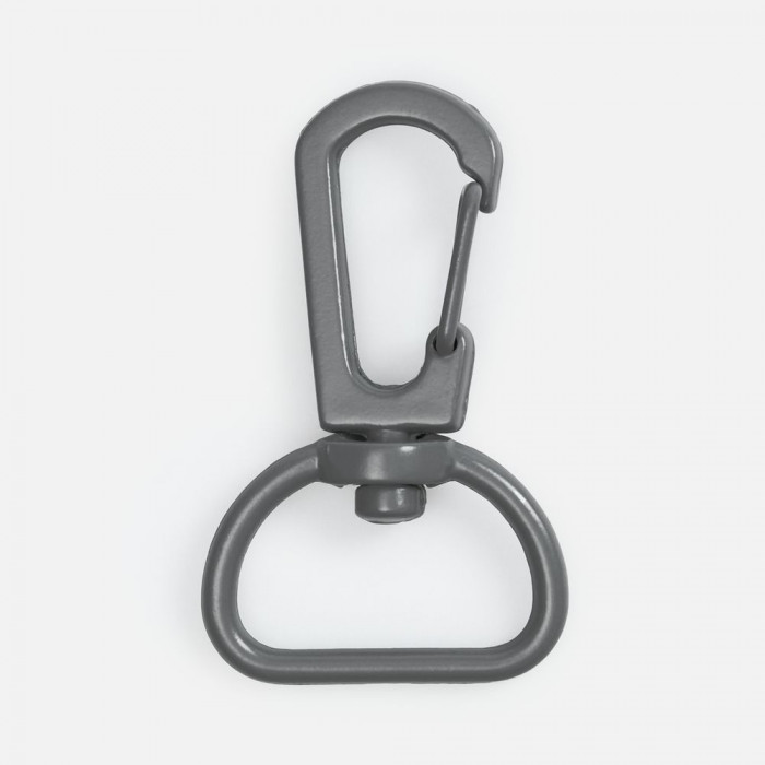 Застежка-карабин Snap Hook, M, серая