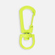 Застежка-карабин Snap Hook, S, желтый неон
