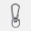 Застежка-карабин Snap Hook, S, серая
