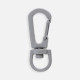 Застежка-карабин Snap Hook, S, серая