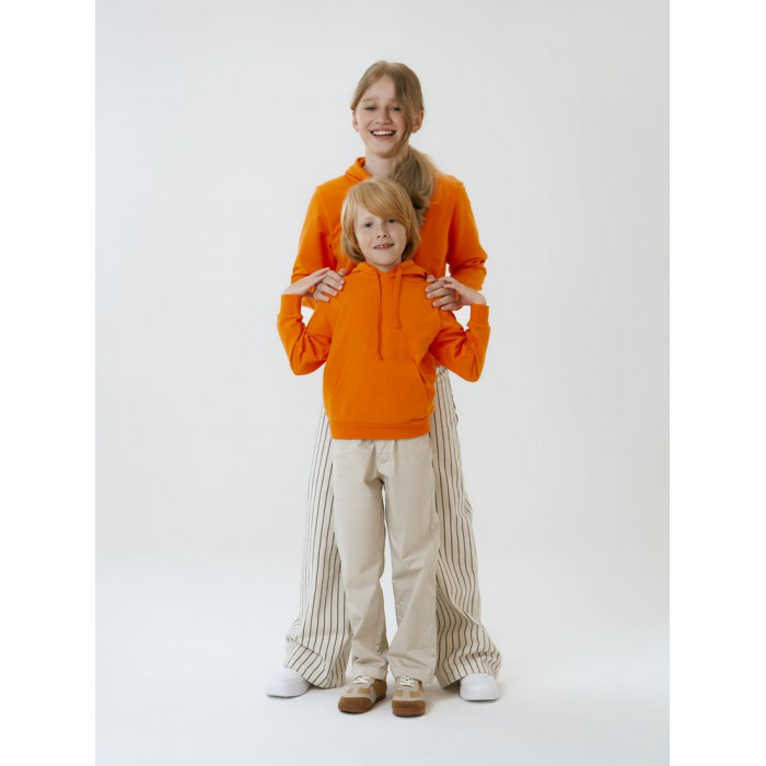 Худи детское Kirenga Kids 2.0, оранжевое, 8 лет
