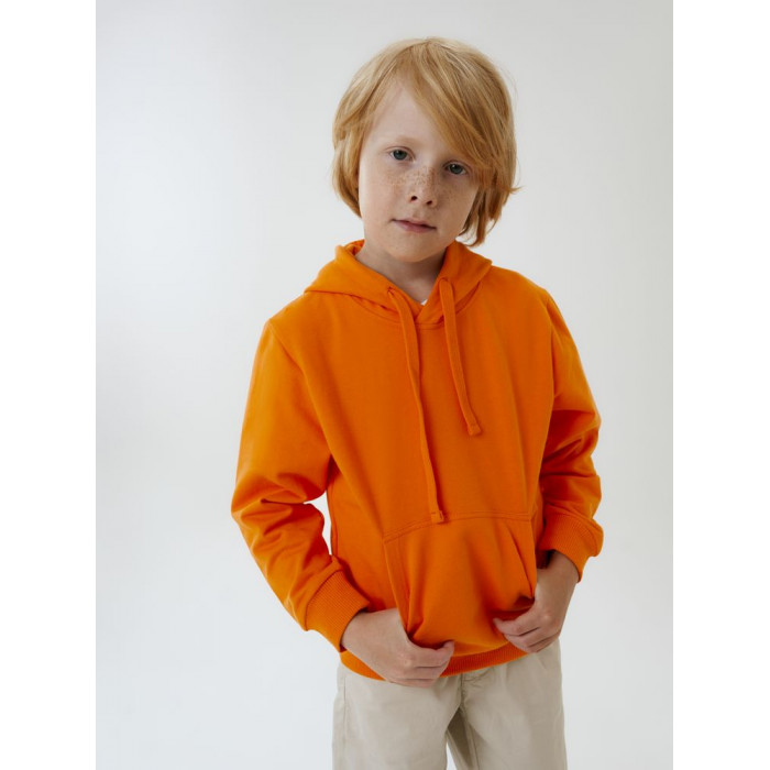Худи детское Kirenga Kids 2.0, оранжевое, 8 лет