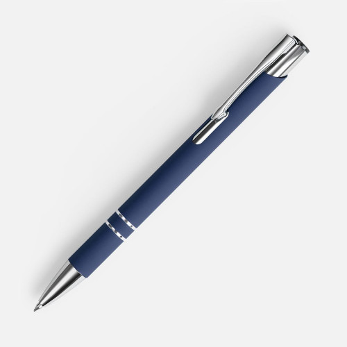Ручка шариковая Keskus Soft Touch, темно-синяя Ручка шариковая Keskus Soft Touch, темно-синяя