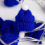 Гирлянда Cosy Poms, синяя Гирлянда Cosy Poms, синяя