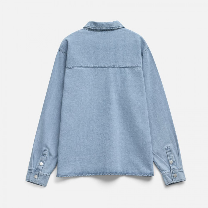 Куртка джинсовая O3, голубая, размер 3XL/4XL