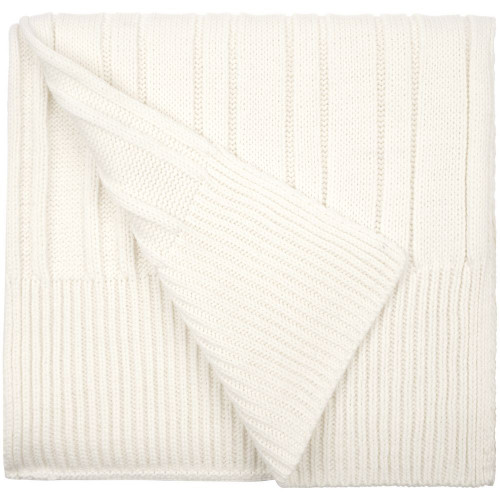 Шарф Knit Beat, белый (молочный)