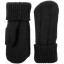 Варежки Knit Beat, черные, размер L/XL Варежки Knit Beat, черные, размер L/XL