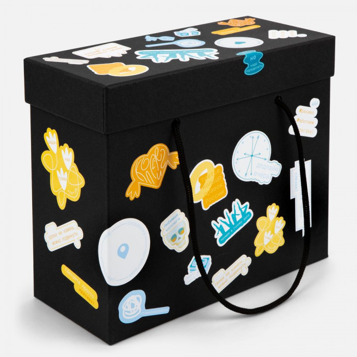 Наклейки бумажные Sticker Pack на заказ, M