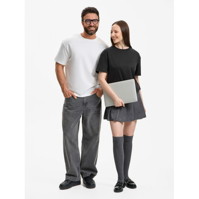 Футболка унисекс Durington, черная, размер 3XL/4XL