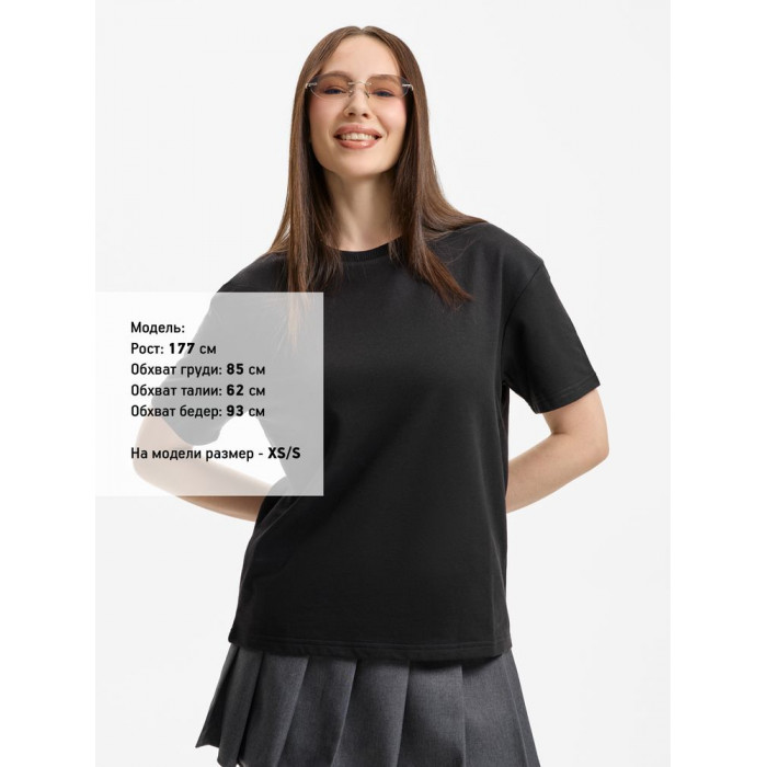 Футболка унисекс Durington, черная, размер 3XL/4XL