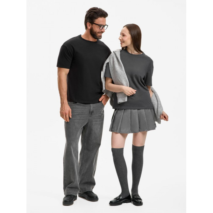 Футболка унисекс Durington, черная, размер 3XL/4XL