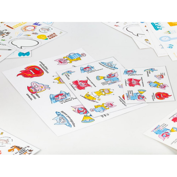 Наклейки UV-DTF Sticker Pack на заказ, L
