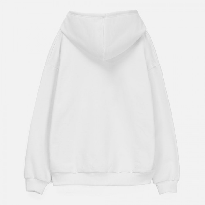Толстовка унисекс оверсайз Sartoro, белая, размер XL/XXL