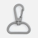 Застежка-карабин Snap Hook, L, серая