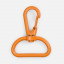 Застежка-карабин Snap Hook, L, оранжевая