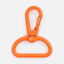 Застежка-карабин Snap Hook, L, оранжевый неон