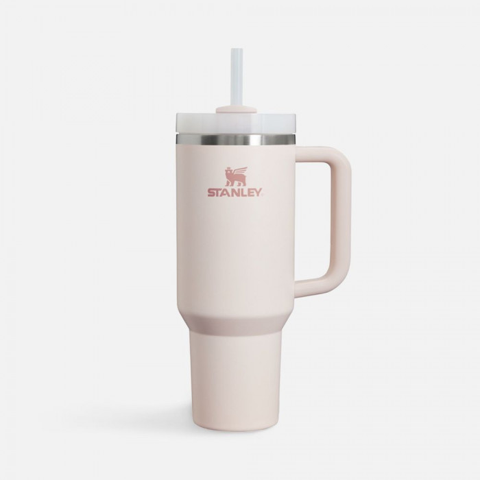 Термокружка Quencher H2.0 1180 с трубочкой, розовая