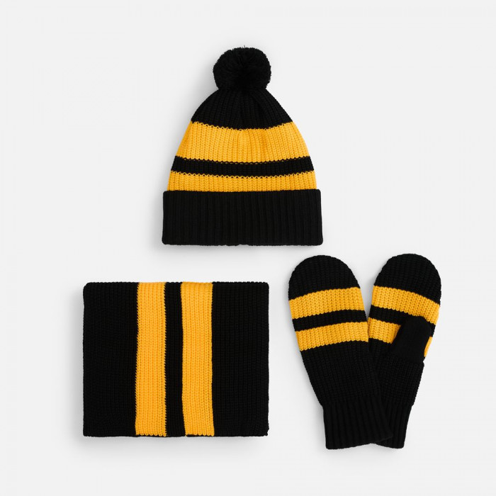 Варежки Winwear, черные, размер S/M