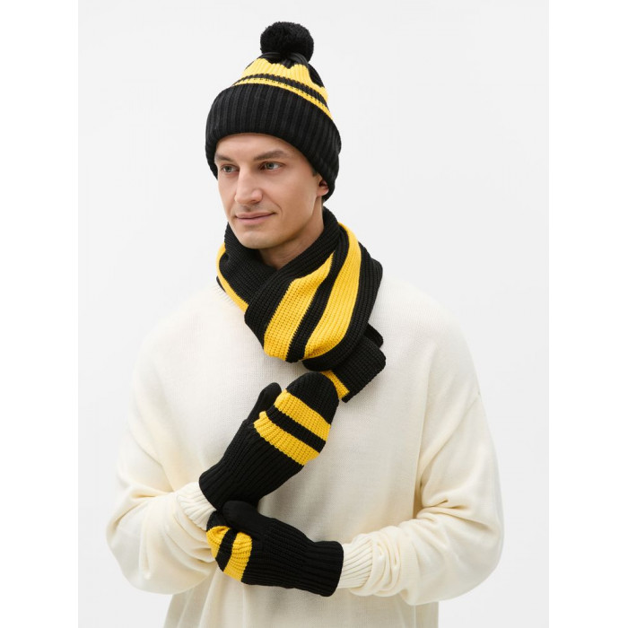 Варежки Winwear, черные, размер S/M