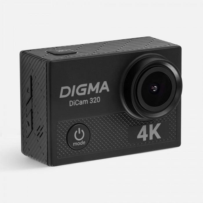 Экшн-камера Digma DiCam 320, черная