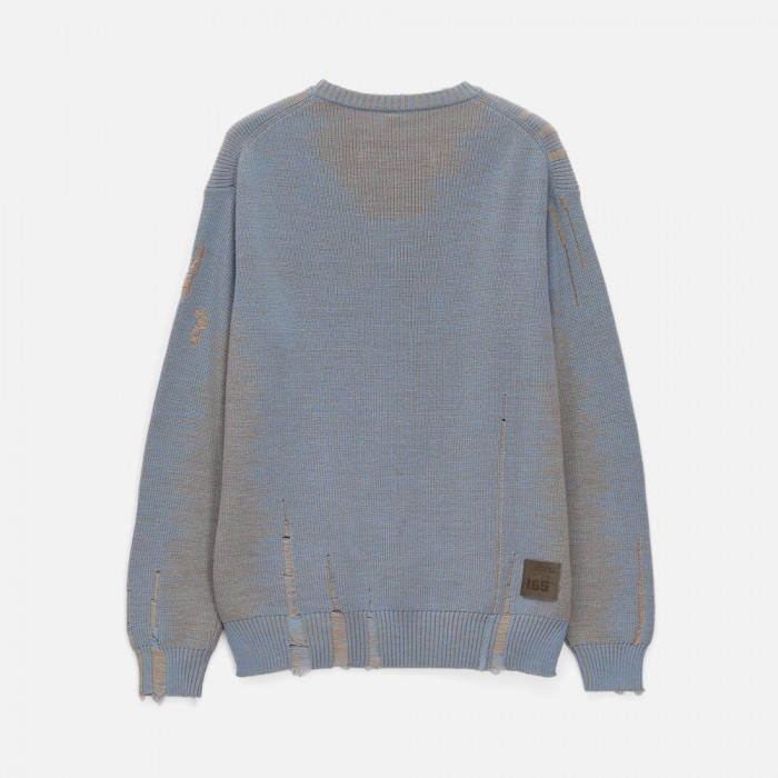 Джемпер Denim свободного силуэта на заказ, полушерсть, размер XS