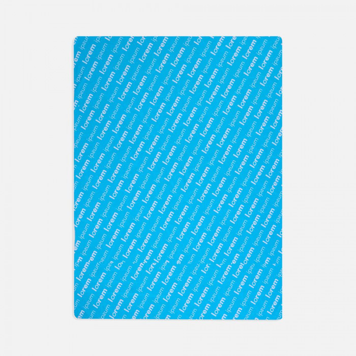Флисовый плед Feltro Color Plus с печатью на заказ, M