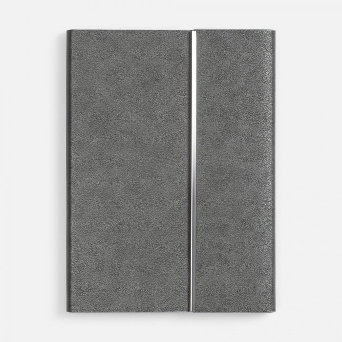 Ежедневник Petrus Flap, недатированный, серый