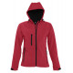 Куртка женская с капюшоном Replay Women, красная, размер XL Куртка женская с капюшоном Replay Women, красная, размер XL
