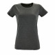Футболка женская Regent Fit Women черный меланж, размер L Футболка женская Regent Fit Women черный меланж, размер L