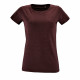 Футболка женская Regent Fit Women бордовый меланж, размер L Футболка женская Regent Fit Women бордовый меланж, размер L