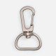 Застежка-карабин Snap Hook, M, серебристая