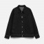 Куртка джинсовая O1, черная, размер 3XL/4XL