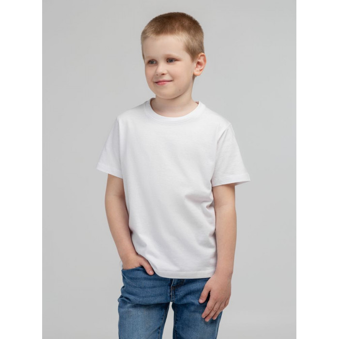 Футболка детская Regent Kids 150 белая, на рост 106-116 см (6 лет)