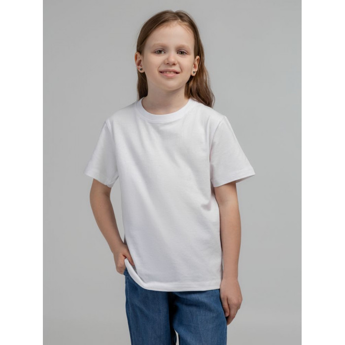 Футболка детская Regent Kids 150 белая, на рост 106-116 см (6 лет)