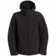 Куртка мужская Hooded Softshell черная, размер S Куртка мужская Hooded Softshell черная, размер S