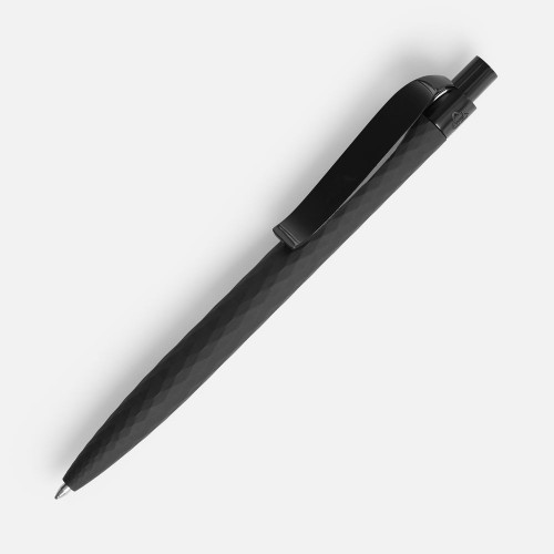 Ручка шариковая Prodir QS01 PRP-P Soft Touch, черная Ручка шариковая Prodir QS01 PRP-P Soft Touch, черная